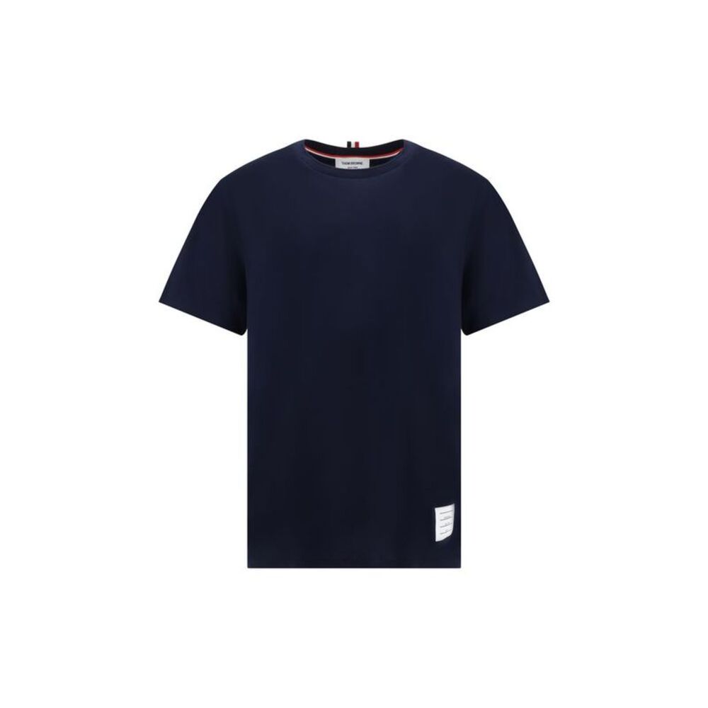 Thom Browne Blue Cotton Men's T-Shirt